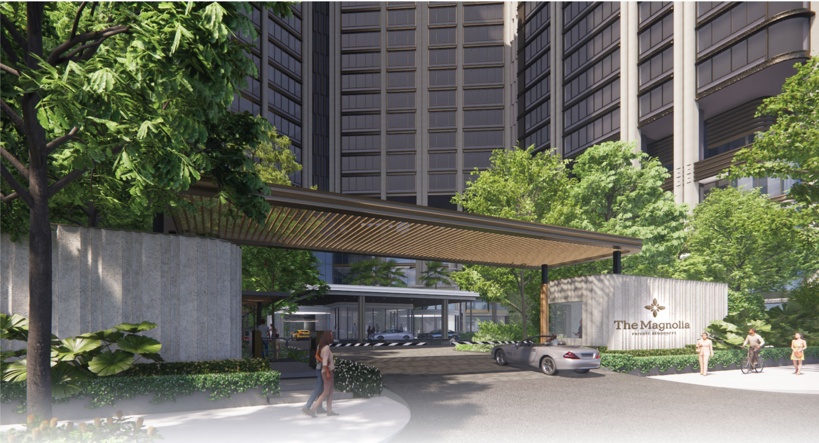 phối cảnh the magnolia