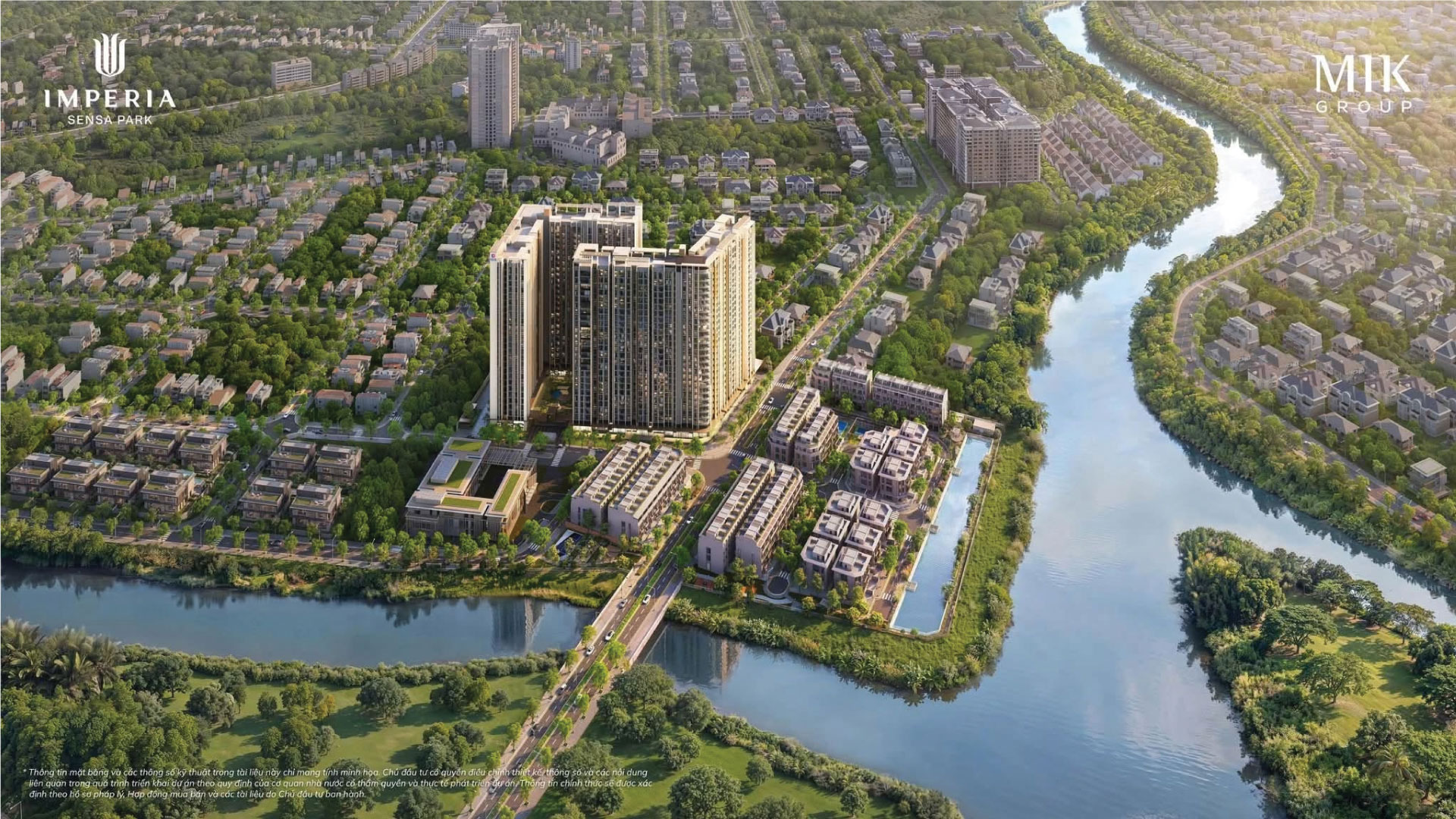 Phối cảnh dự án Imperia Sensa Park